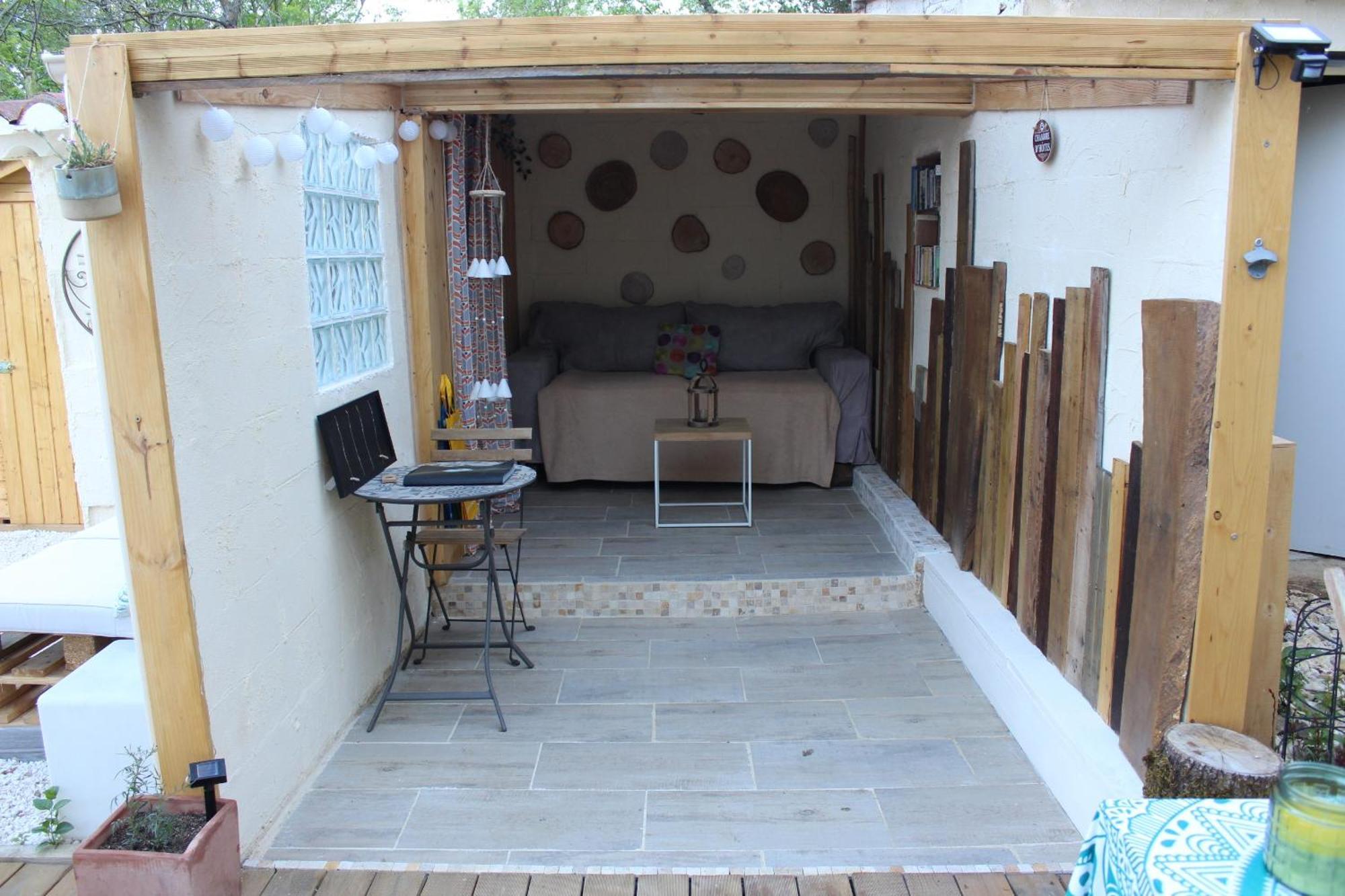 La Bulle Etoile Allegre Les Fumades Exterior foto